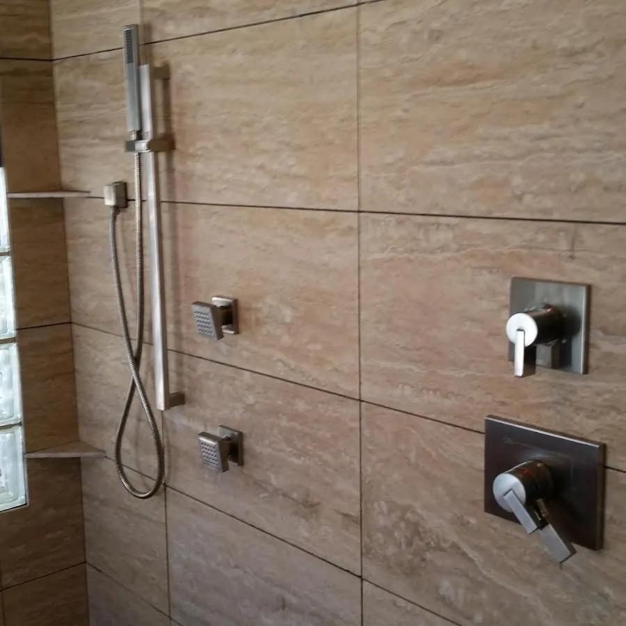 Shower fixture installation for Water Heater Replacement in Conyers